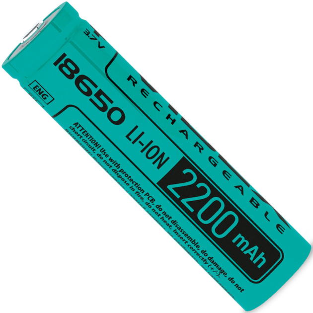 Аккумулятор литий-ионный Videx 18650 2200mAh (23584) - Фото 1 Аккумулятор литий-ионный Videx 18650 2200mAh (23584) - изображение 1