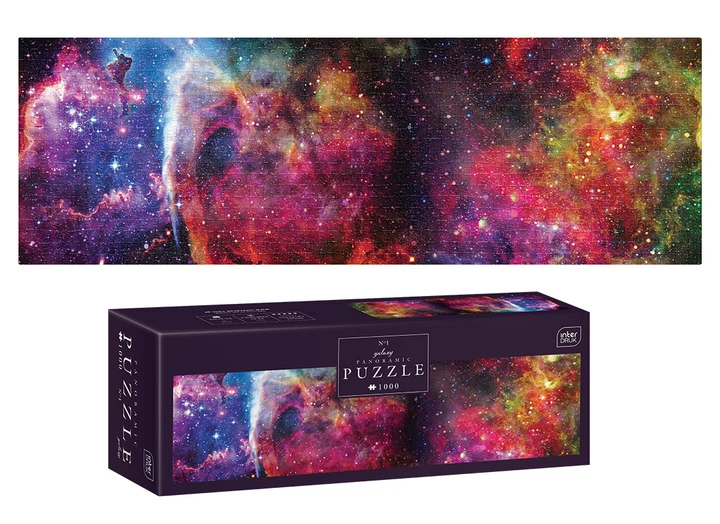 Пазли INTERDRUK тришарові панорамні Galaxy 1 (1000 шт.) (326324) - зображення 4