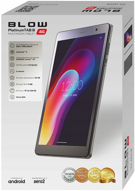 Планшет BLOW 8"4G LTE 2GB 32GB - изображение 5