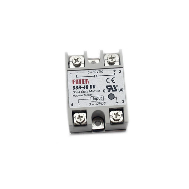 Твердотинне реле однофазне Fotek SSR-40DD 40А DC-DC White - Фото 4 Твердотинне реле однофазне Fotek SSR-40DD 40А DC-DC White - зображення 4