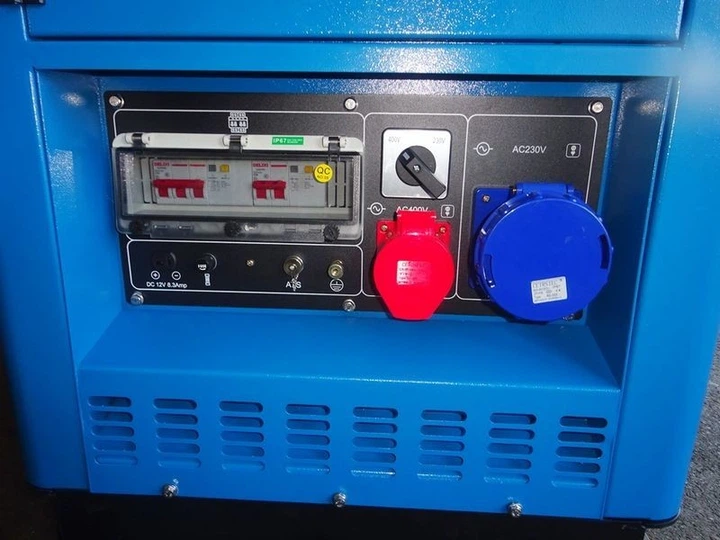 Генератор дизельный 10,6 Квт одно/трехфазный звукоізольований CGM S12000DUAL - изображение 2