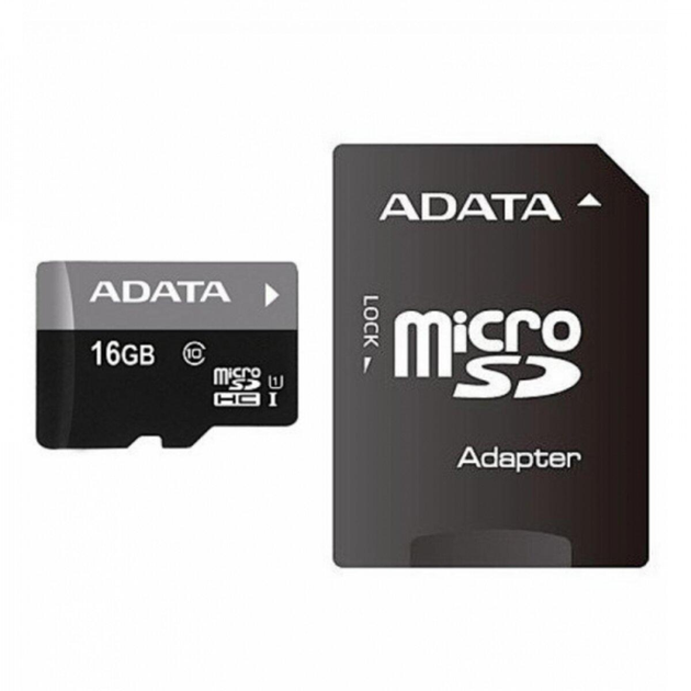 Карта памяти 16 ГБ | A-DATA Premier 16Gb | Тип microSDHC | Class 10 ...