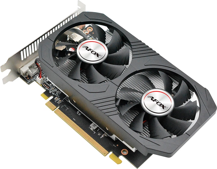 Karta graficzna AFOX PCI-Ex Radeon RX 560 4GB GDDR5 (128bit) (1275/7000) (DVI-D, HDMI, DisplayPort) (AFRX560-4096D5H4-V2) - obraz 2