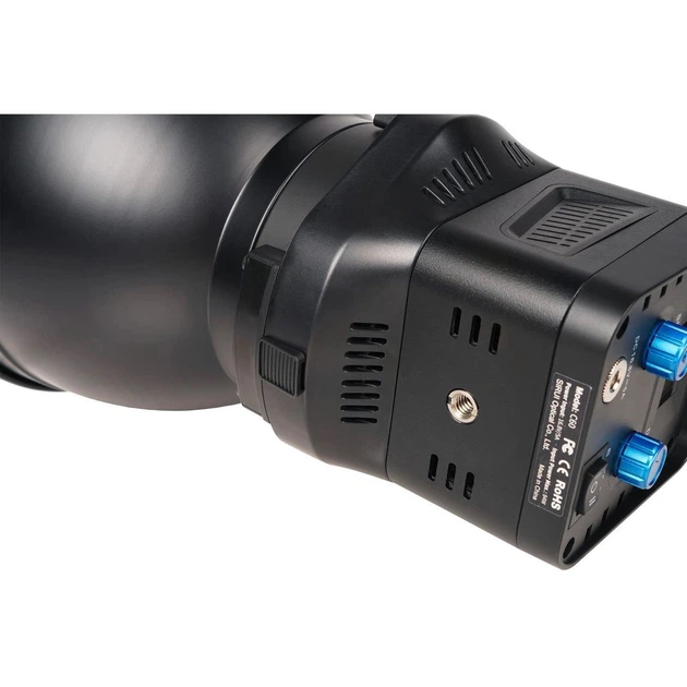 Безшумний портативний світлодіодний точковий світильник SIRUI C60 LED 60W для фото, відео зйомки (780429) - зображення 6