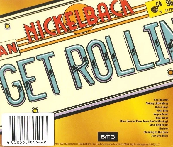 Компакт диск BMG Nickelback Get Rollin' CD 4050538865448 - Фото 2 Компакт диск BMG Nickelback Get Rollin' CD 4050538865448 - изображение 2