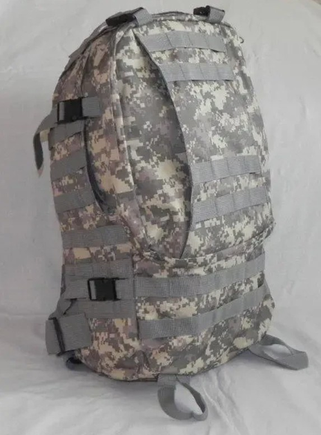 Тактичний рюкзак з підсумками на 55 літрів RVL B08 піксель Камуфляж - зображення 2
