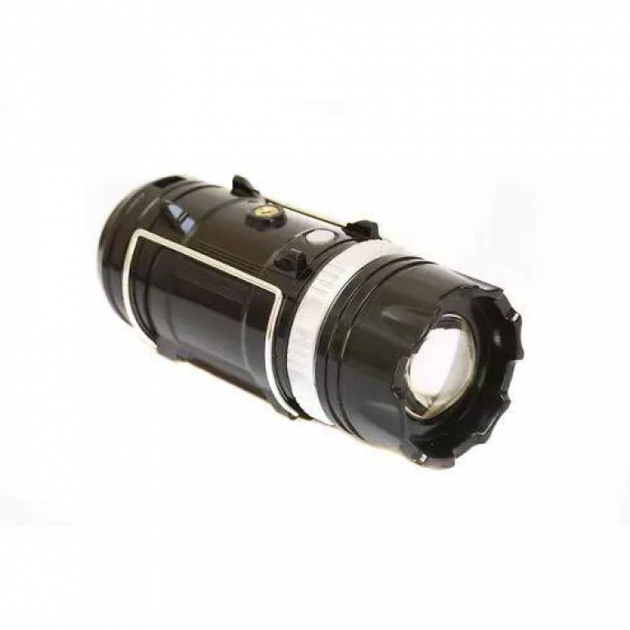 Ліхтар туристичний Sheng Ba SB 9699, акумулятор 1600 mAh, сонячна панель, 3+3W, дальність 200 м (50101) - зображення 3