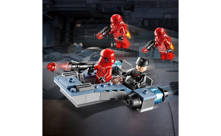 Конструктор LEGO Бойовий набір: штурмовики сітхів 105 деталей (75266) - зображення 4