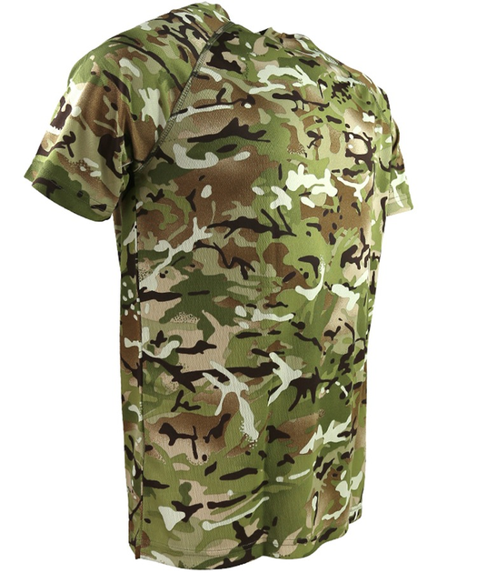 Мужская военная тактическая футболка ВСУ KOMBAT UK Operators Mesh T-Shirt XXXL мультикам (OPT-6711) - изображение 1