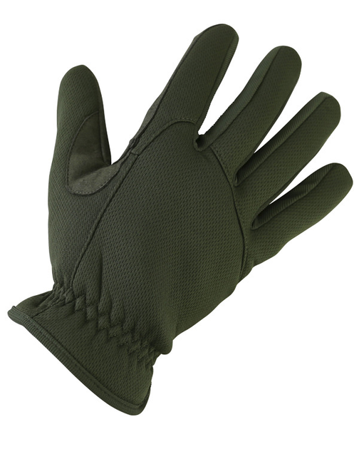 Тактические военные перчатки KOMBAT UK защитные перчатки L оливковый (OPT-7461) - изображение 1