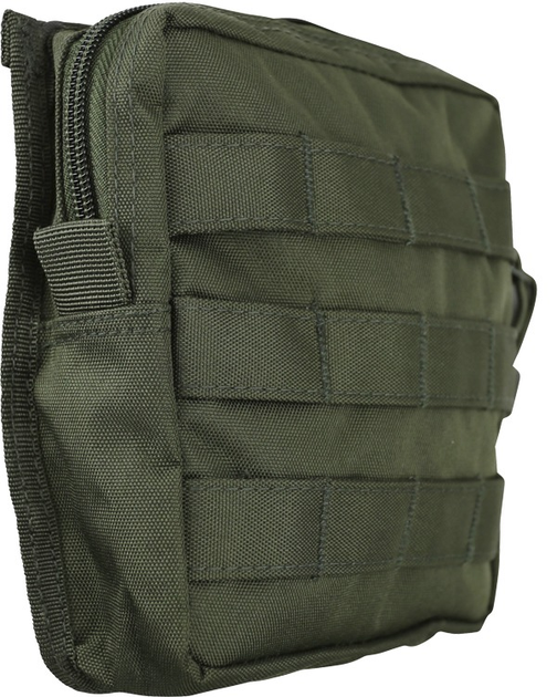 Подсумок тактический KOMBAT UK Medium Molle Utility Pouch оливковый (OPT-6921) - изображение 2