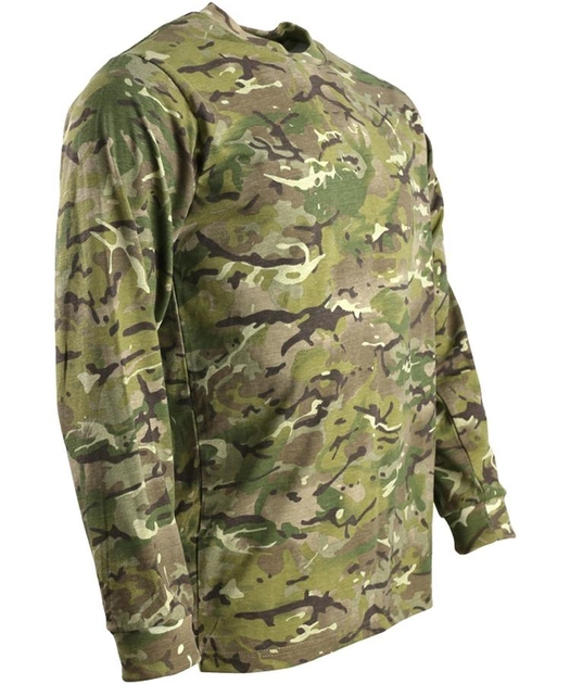 Кофта військова чоловіча тактична KOMBAT UK ЗСУ Long Sleeve T-shirt M мультікам (OPT-6981) - зображення 1