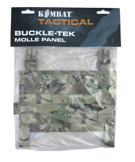 Панель для плитоноски KOMBAT UK Buckle-tek Molle Panel мультікам (OPT-4981) - зображення 2