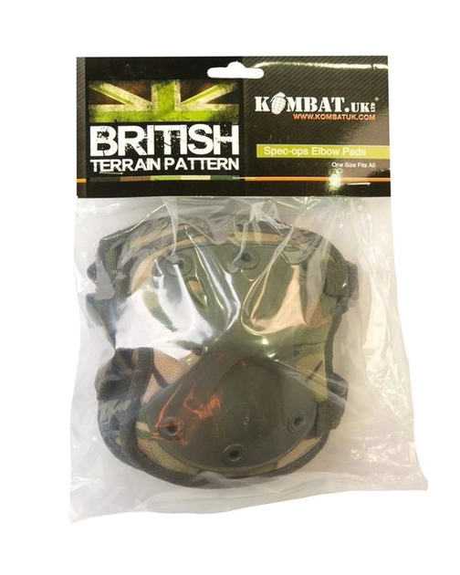 Налокотники противоударные защитные KOMBAT UK тактические Spec-Ops Elbow Pads мультикам (OPT-7261) - изображение 2