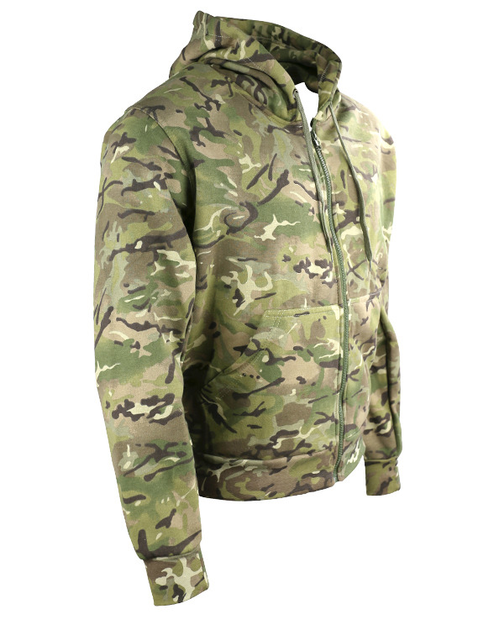 Кофта худи военная тактическая KOMBAT UK мужская с липучками под шевроны Hoodie L мультикам (OPT-11251) - изображение 2