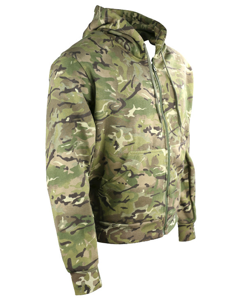 Кофта худи военная тактическая KOMBAT UK мужская с липучками под шевроны Hoodie мультикам XXL (OPT-11391) - изображение 2