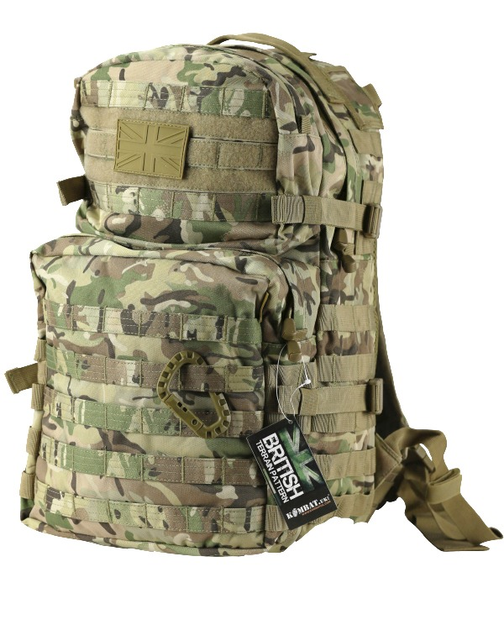 Рюкзак тактичний армійський військовий KOMBAT UK Medium Assault Pack 40л мультікам (OPT-26461) - зображення 1