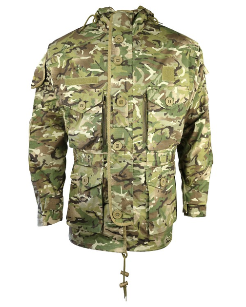 Куртка чоловіча тактична KOMBAT UK військова з липучками під шеврони ЗСУ SAS Style Assault S (OPT-54651) - зображення 2