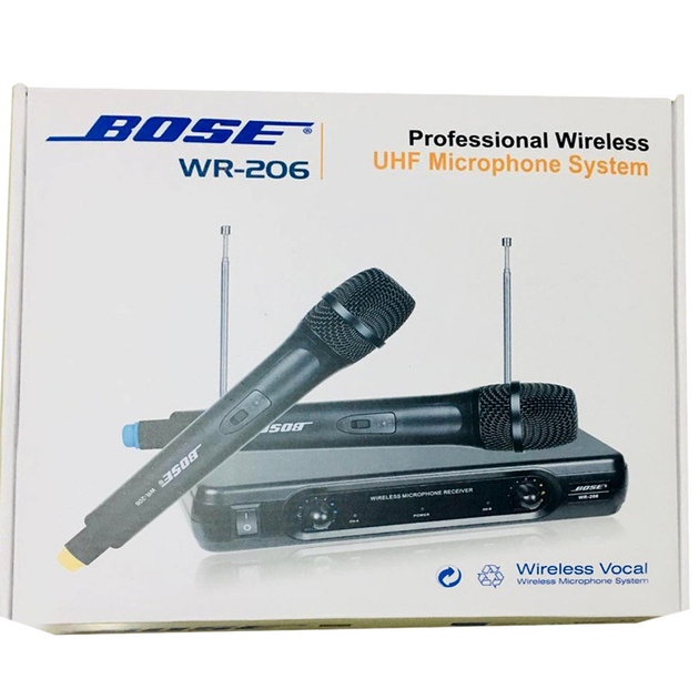 Беспроводной микрофон с регулировкой громкости DM WR-206 BOSE – фото ...