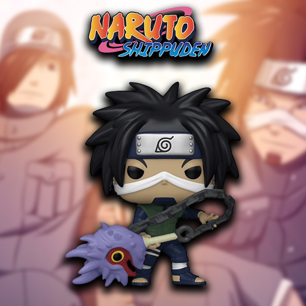 Фігурка Funko Pop Фанко Поп Naruto Kotetsu Hagane w/Weapon Наруто Котецу Хагане 10 см NA KH 1197 - зображення 4