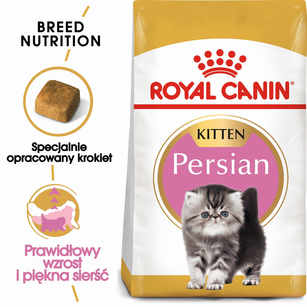 Sucha karma dla kociąt Royal Canin Kitten Persian 400 g (3182550721202) (2554004) - obraz 2