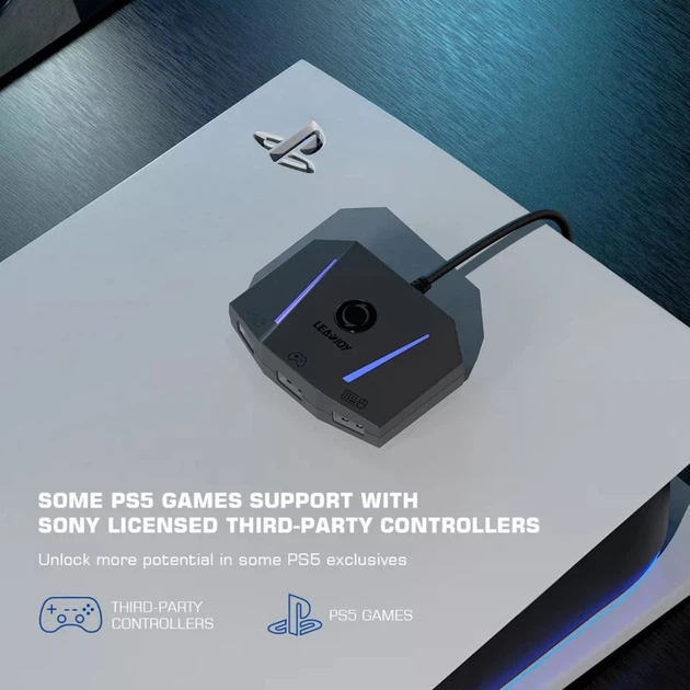 Адаптер-конвертер (HUB) LEADJOY VX AimBox для игровой клавиатуры и