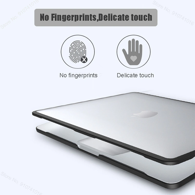 Чехол накладка для MacBook Air 13" Zamax Soft Shield Protective Case - Black&White - изображение 6