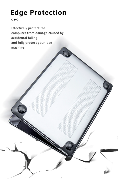 Чехол накладка для MacBook Pro 14.2" Zamax Soft Shield Protective Case - Black - изображение 6