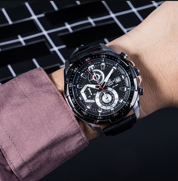 Наручные часы Casio EFR-539L-1AVUDF Натуральная кожа - изображение 2