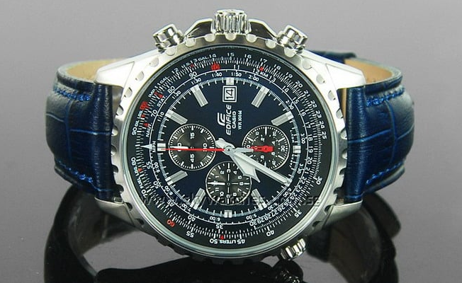 Наручные часы Casio EF-527L-2AVDF Натуральная кожа - изображение 3