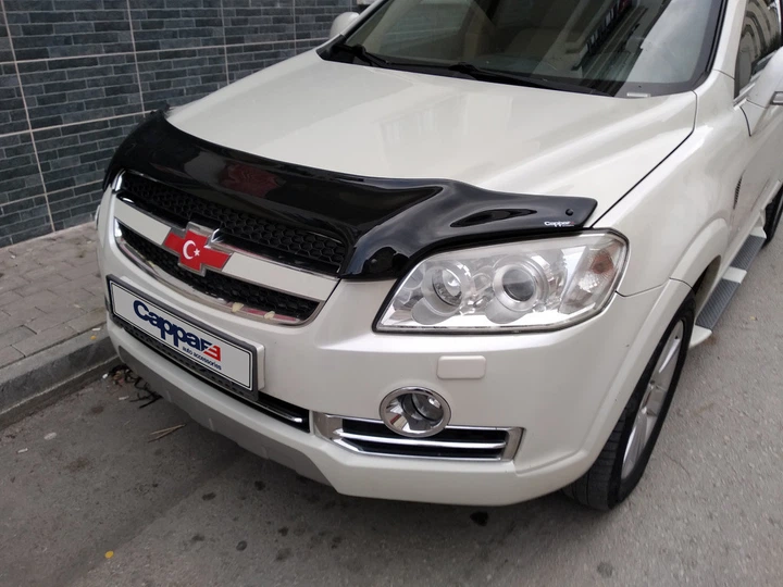 Chevrolet Captiva 2006-2011 Дефлектор капота EuroCap - изображение 4