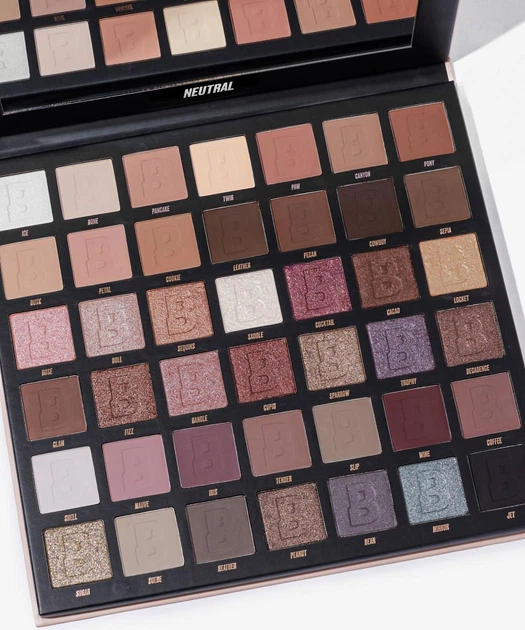 Палетка тіней By Beauty Bay Neutral 42 Colour Palette - изображение 3