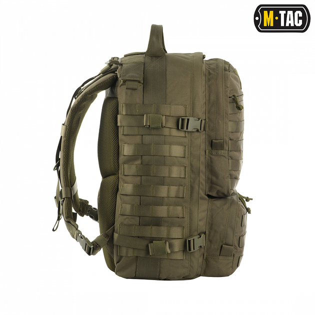 Рюкзак тактический армейский военный M-Tac Trooper Pack 50л оливковый (OR.M_ED0990D68BC8) - изображение 2