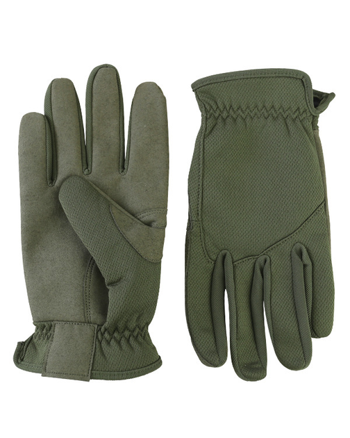 Тактические военные перчатки KOMBAT UK защитные перчатки M оливковый TR_kb-dfg-olgr-m (OR.M_E02A3E66AC59) - изображение 2