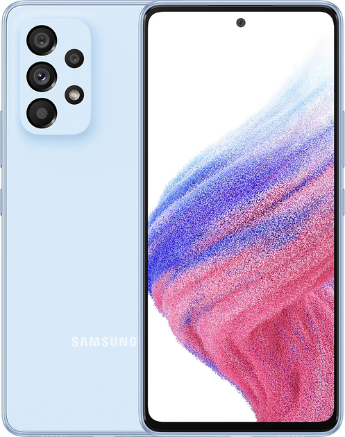 Мобільний телефон Samsung Galaxy A53 5G 8/256GB Light Blue (TKOSA1SZA1224) - зображення 1