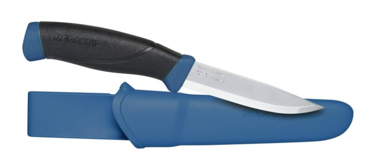 Нож из нержавеющей стали Morakniv Companion Heavyduty (S) Helikon-Tex Navy Blue - изображение 1
