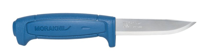 Нож из нержавеющей стали Morakniv Basic 546 Limited Edition 2022 (S) Helikon-Tex Dark Grey/Dusty Blue A - изображение 2