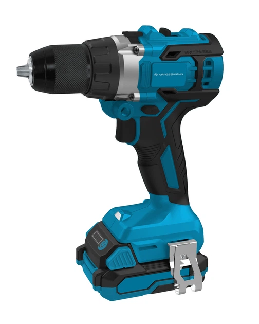 Аккумуляторный ударный шуруповерт Kraissmann 132 E-ABS-BL 20UL (ударный ...