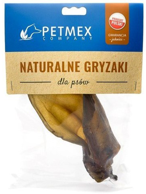 Ласощі для собак Petmex Company Яловиче вухо ціле 1 шт (5905279194540) - зображення 1