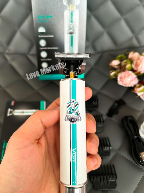 Профессиональная аккумуляторная машинка для стрижки волос VGR V-079 ...