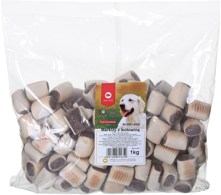 Ласощі для собак Maced Курячі лапки білі 20 шт (5907489310567) - зображення 1