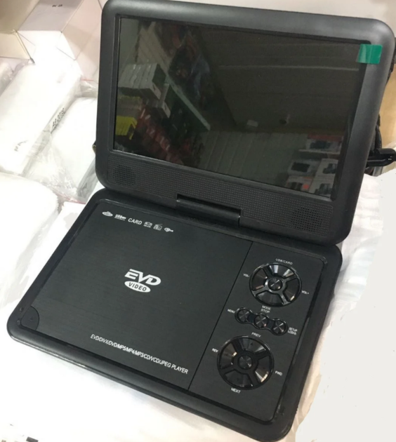 Автомобильный портативный телевизор Opera NS-958 Т2 9,8″ DVD + USB + SD с играми и джойстиком - изображение 8