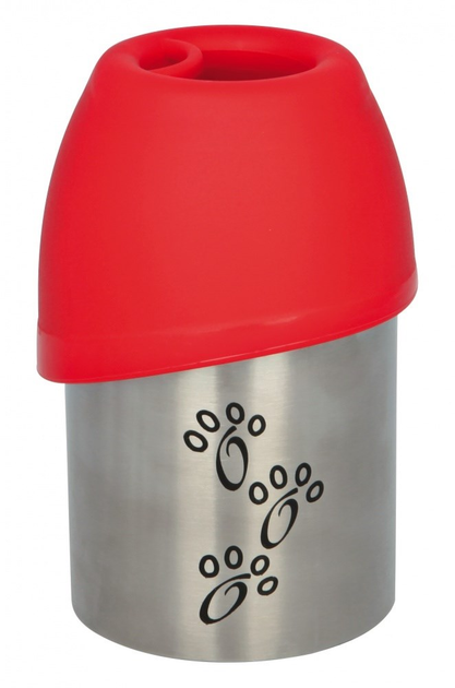 Butelka z miską dla psów Trixie 300 ml (4047974246054) - obraz 1