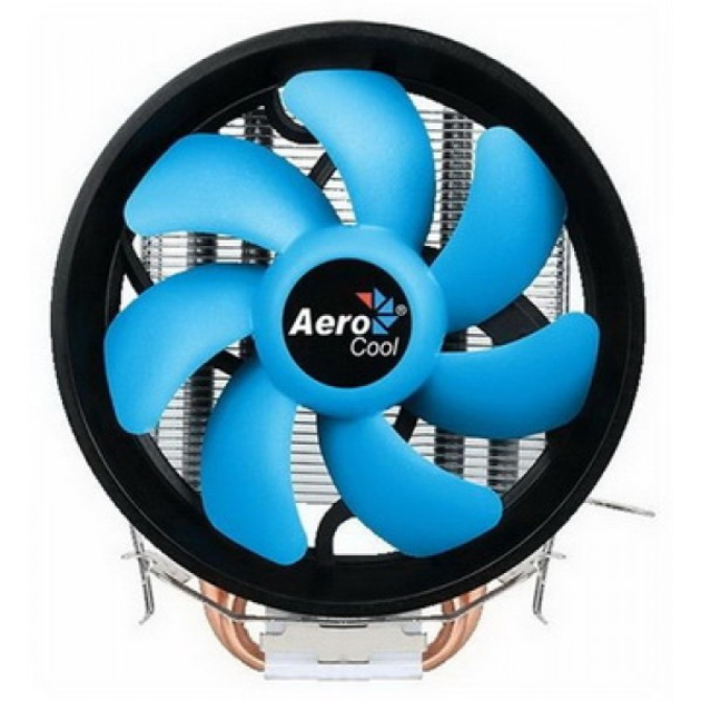 Кулер процессорный AeroCool Verkho 2 Plus (ACTC-NA30210.01), Intel:1200/1156/1155/1151/1150/775, AMD:AM4/AM3+/AM3/AM2+/AM2/FM2/FM1, 125x72x140, 4-pin - изображение 2