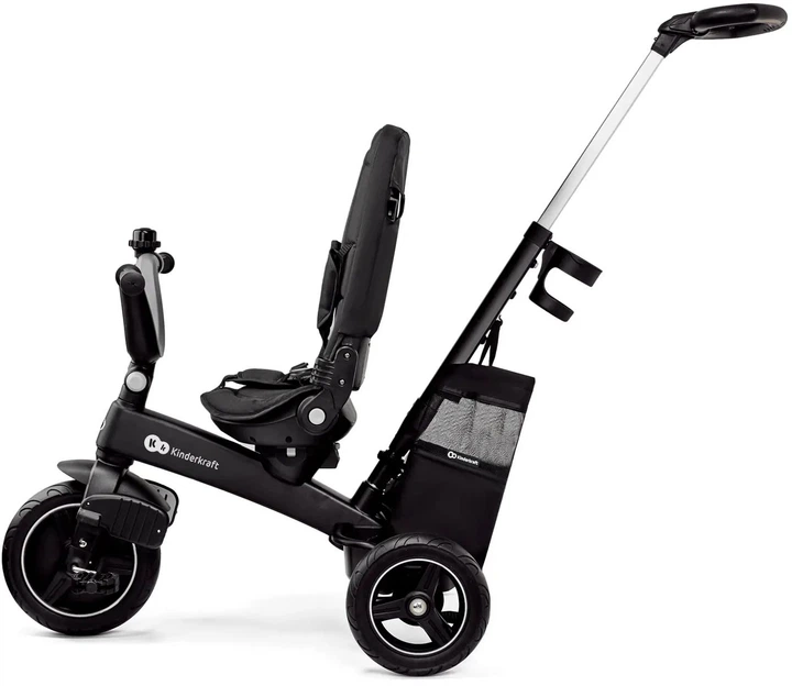Rowerek trójkołowy Kinderkraft Easytwist Black (KREASY00BLK0000) - obraz 4