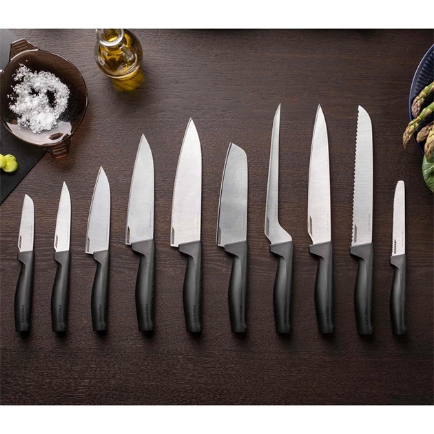 Ніж для шеф-кухаря малий Fiskars Hard Edge 15 см (1051749) - изображение 3