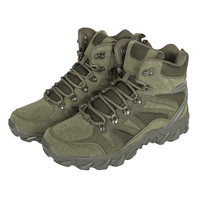 Ботинки тактические Lesko GZ702 Green р.44 мужская дышащая военная обувь taktical TR_9866-42417 - изображение 1