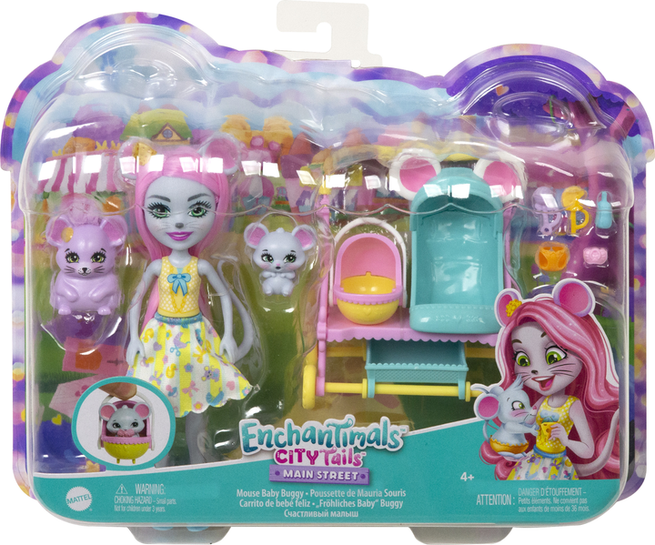 Игровой набор Enchantimals Семья мышонка Маурии (HKR57) – фото, отзывы ...