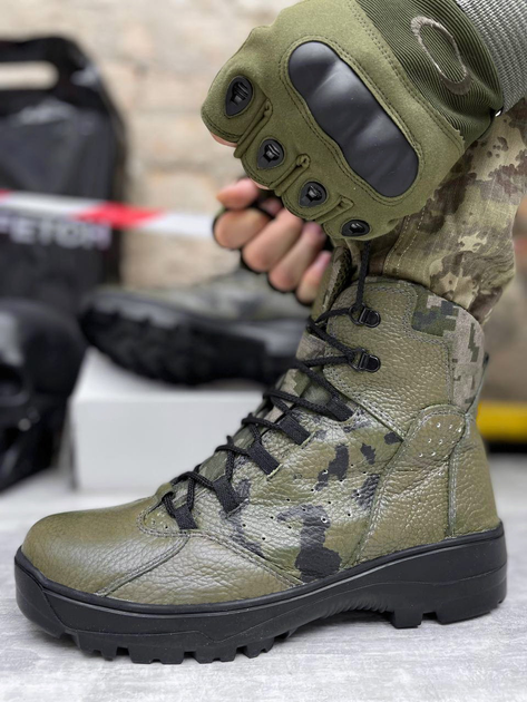 Берцы 43 р Extrim тактические Оливковые ботинки военные армейские - изображение 2