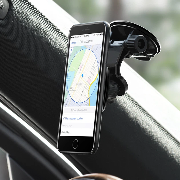 Автотримач для телефона магнітний Hoco CA28 Happy journey series suction cup magnetic car holder Black (6957531072966) - Фото 8 Автотримач для телефона магнітний Hoco CA28 Happy journey series suction cup magnetic car holder Black (6957531072966) - зображення 8